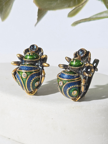 Серебряные серьги